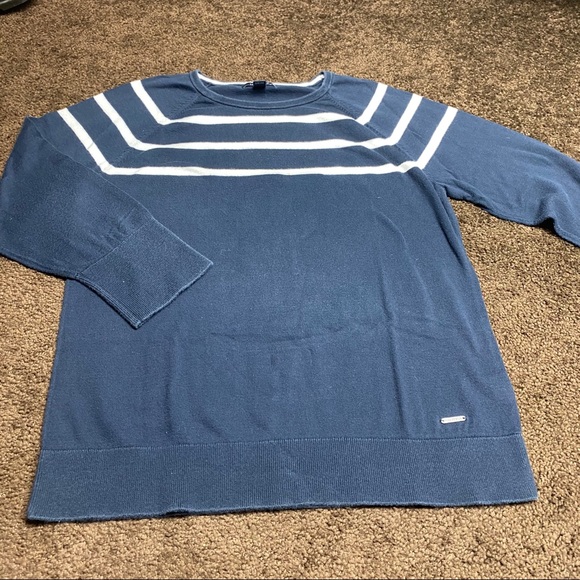 Nautica Tops - Navy blue and white Nautical for women